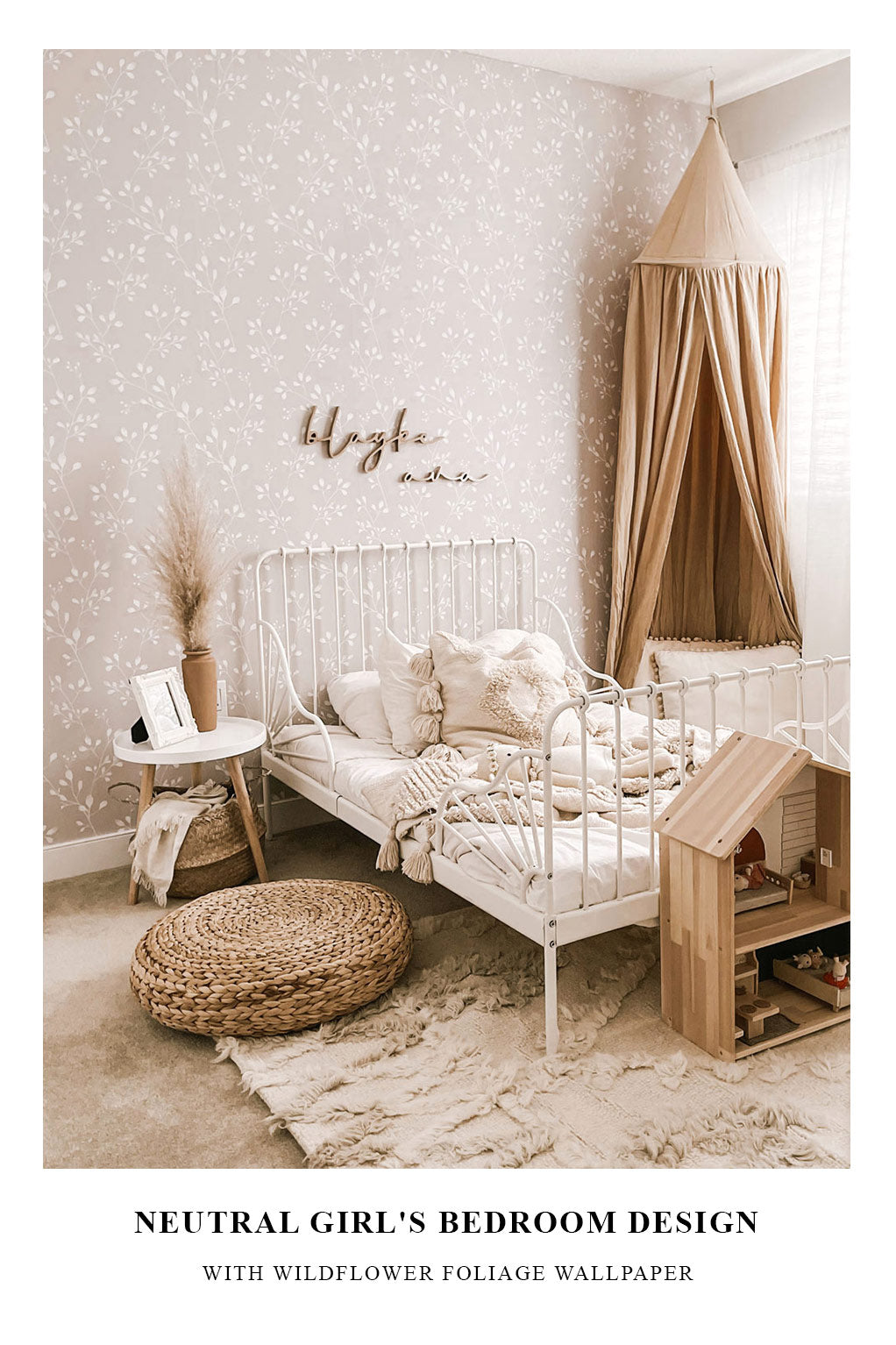 Little Girl Room Decor and Bedroom Reveal  Bless This Nest